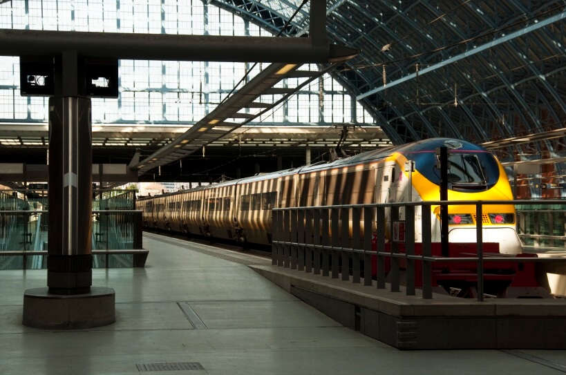 Połączenia kolejowe Francja, Anglia, Belgia Pociąg Eurostar
