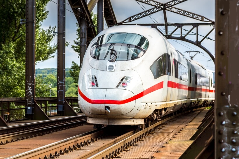 Inter City Express in Germany ICE - German high-speed train