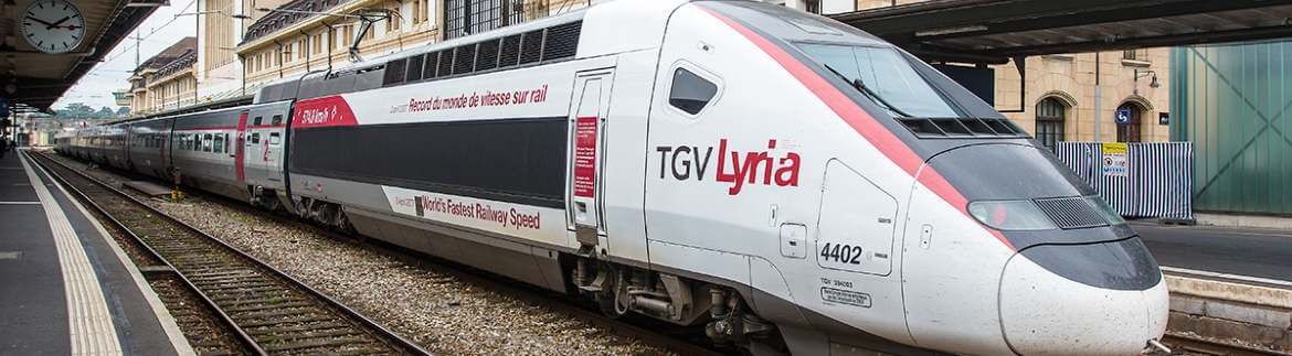 TGV - Paris is the railway capital of Europe Train a Grande Vitesse - railway in France