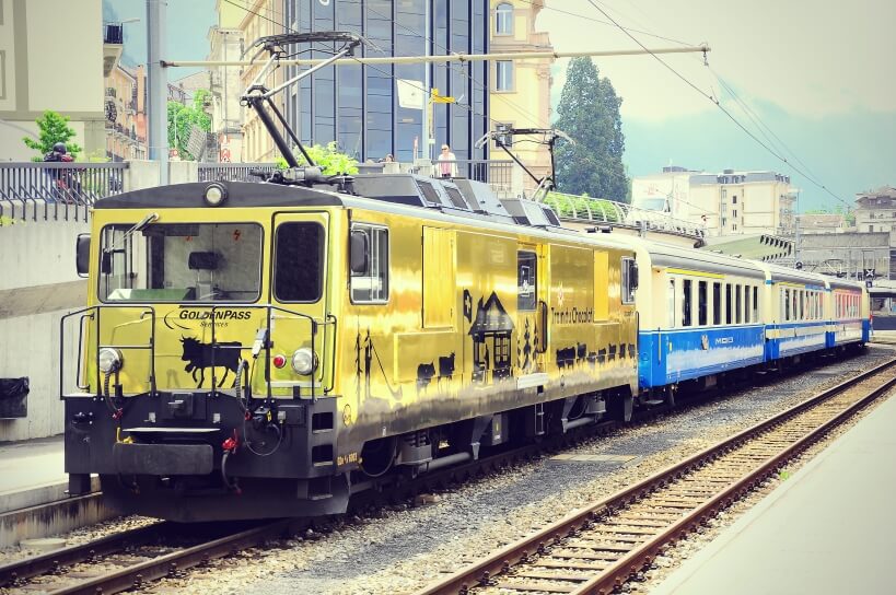 Train du Chocolat- the Swiss railway system Train du Chocolat - visiting Switzerland by train