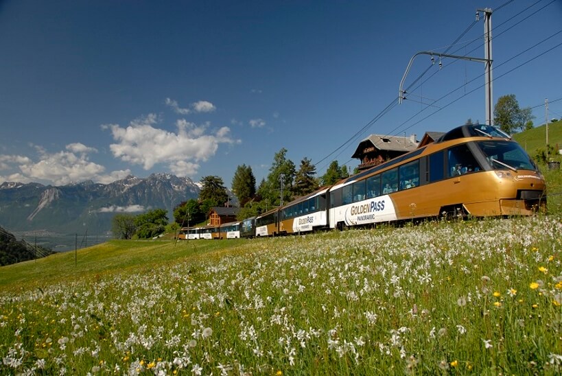 GoldenPass - pociągiem przez Szwajcarię GoldenPass - bilet na pociąg